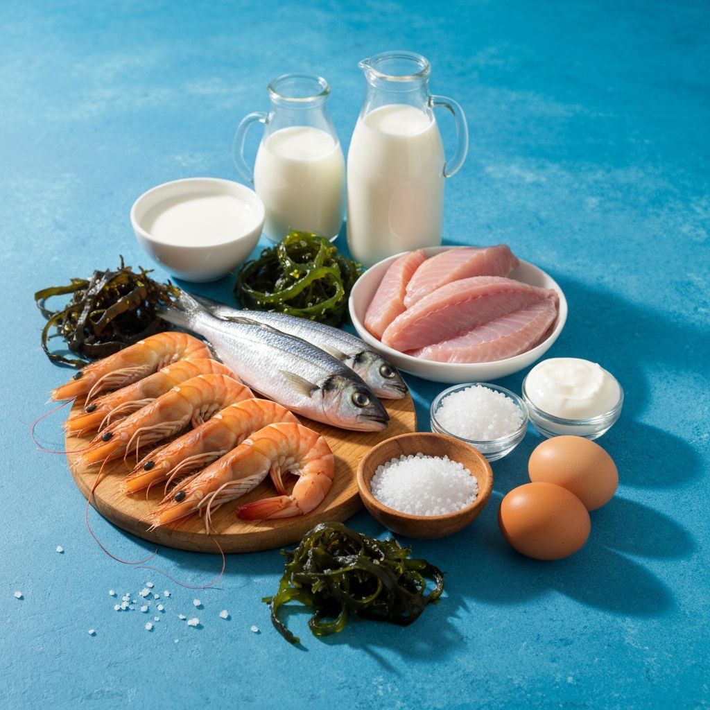 İyot besin kaynakları