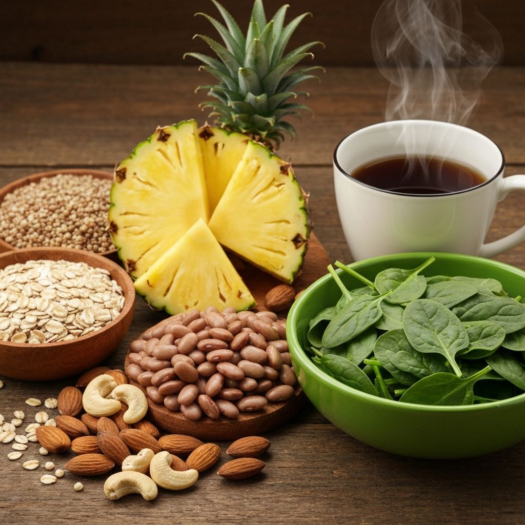 Manganez besin kaynakları