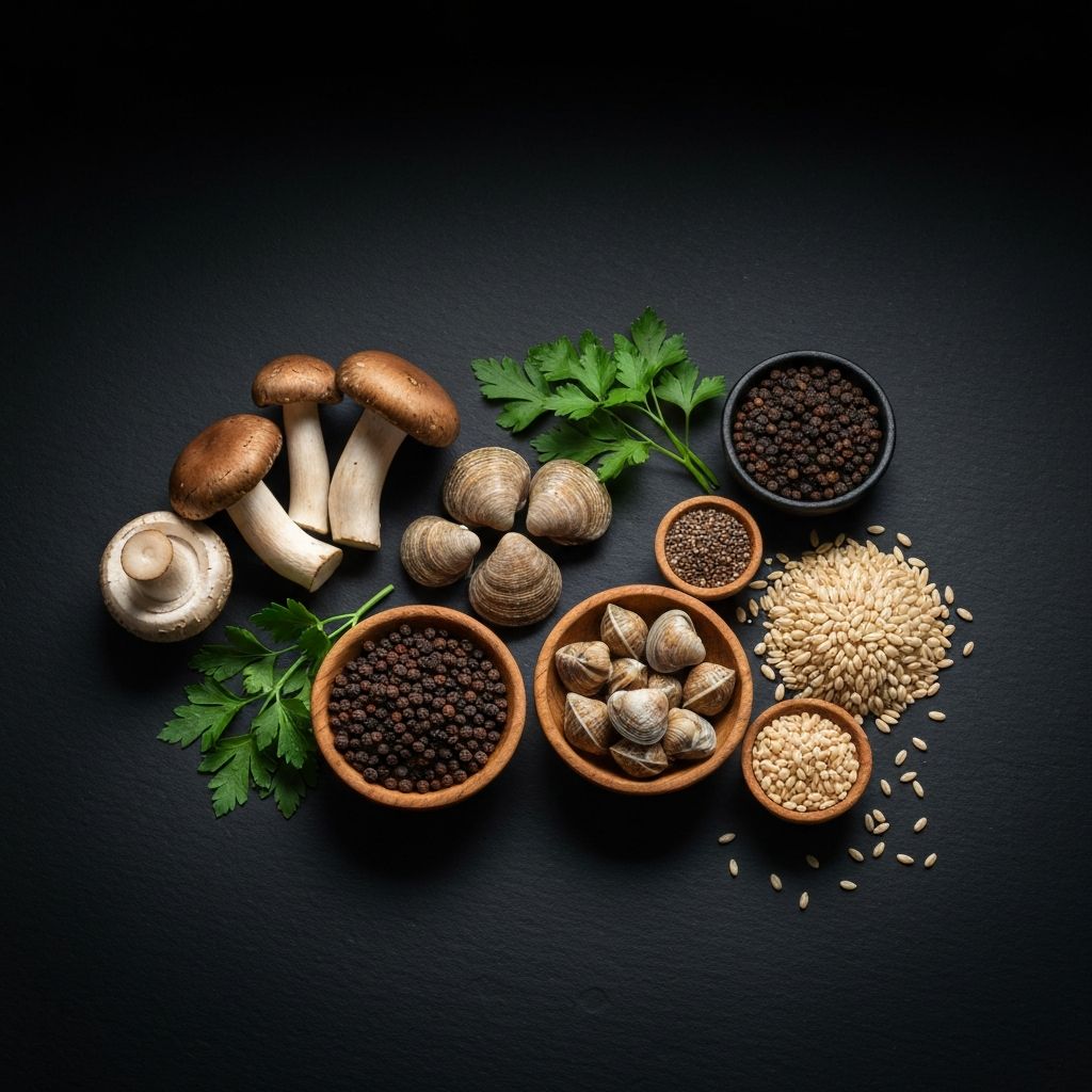 Vanadyum besin kaynakları