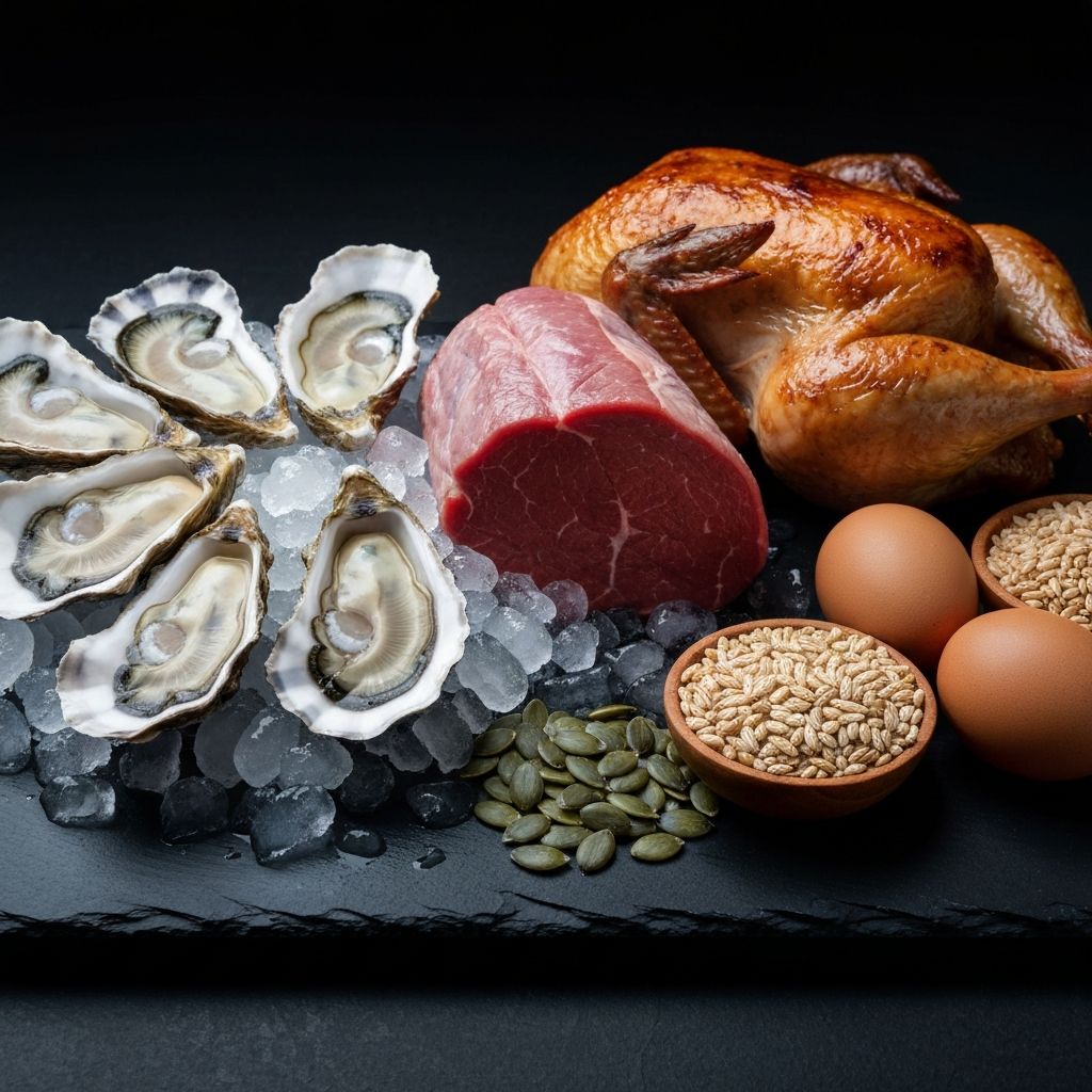 Çinko besin kaynakları